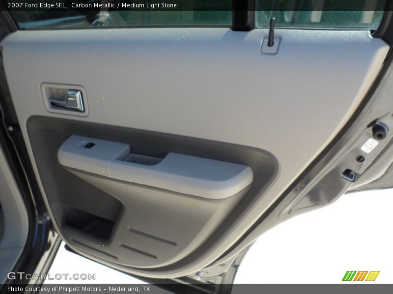 Carbon Metallic / Medium Light Stone 2007 Ford Edge SEL
