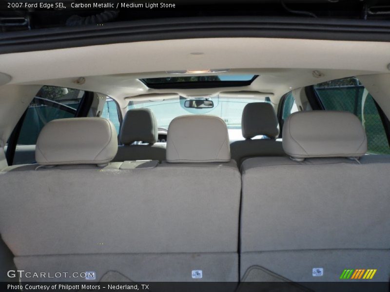 Carbon Metallic / Medium Light Stone 2007 Ford Edge SEL