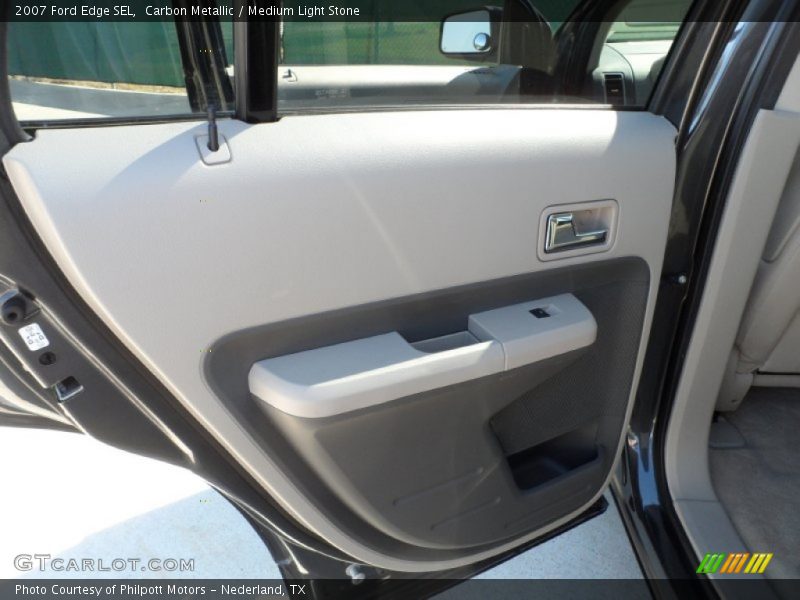 Carbon Metallic / Medium Light Stone 2007 Ford Edge SEL