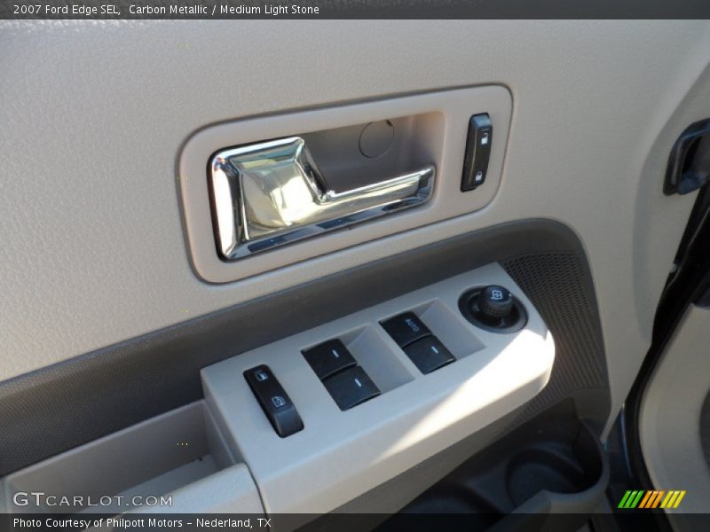 Carbon Metallic / Medium Light Stone 2007 Ford Edge SEL