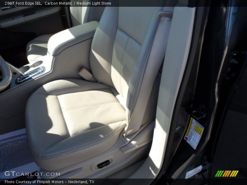 Carbon Metallic / Medium Light Stone 2007 Ford Edge SEL