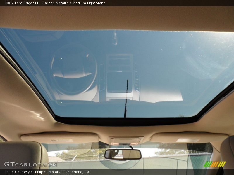 Carbon Metallic / Medium Light Stone 2007 Ford Edge SEL