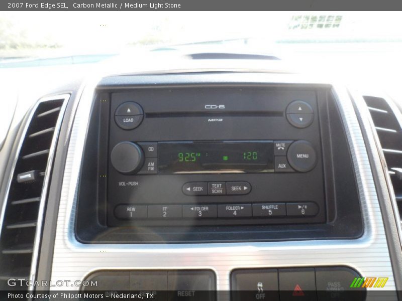 Carbon Metallic / Medium Light Stone 2007 Ford Edge SEL