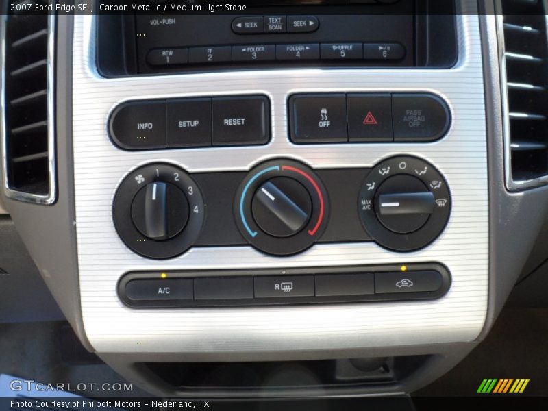 Carbon Metallic / Medium Light Stone 2007 Ford Edge SEL