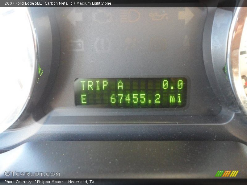 Carbon Metallic / Medium Light Stone 2007 Ford Edge SEL