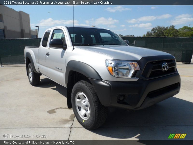 Silver Streak Mica / Graphite 2012 Toyota Tacoma V6 Prerunner Access cab