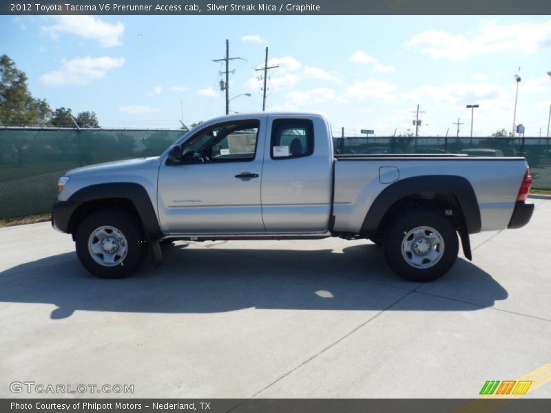 Silver Streak Mica / Graphite 2012 Toyota Tacoma V6 Prerunner Access cab