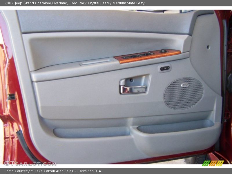 Red Rock Crystal Pearl / Medium Slate Gray 2007 Jeep Grand Cherokee Overland