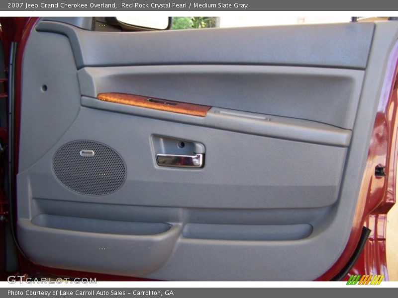 Red Rock Crystal Pearl / Medium Slate Gray 2007 Jeep Grand Cherokee Overland