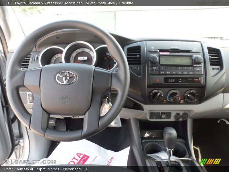 Dashboard of 2012 Tacoma V6 Prerunner Access cab