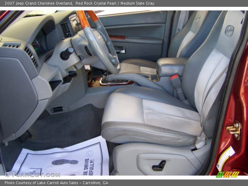  2007 Grand Cherokee Overland Medium Slate Gray Interior