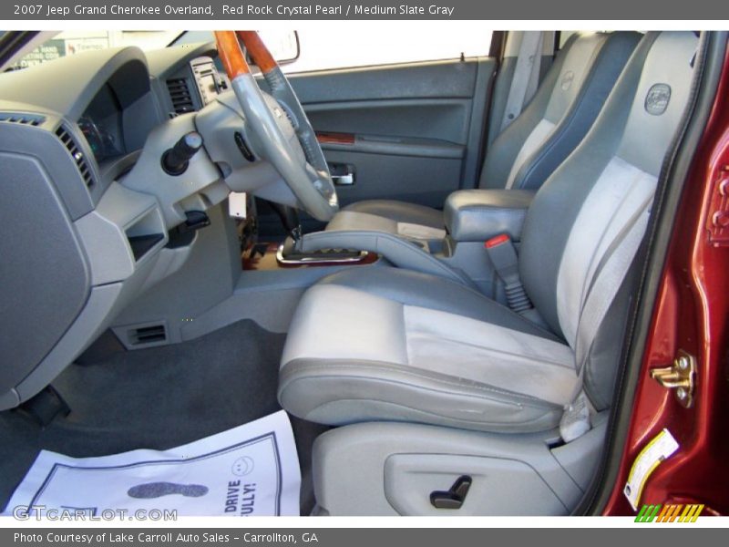  2007 Grand Cherokee Overland Medium Slate Gray Interior