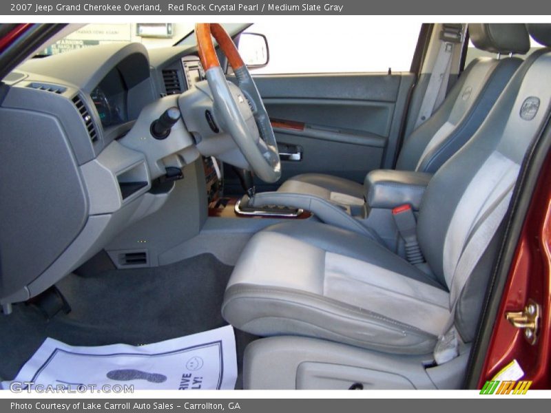  2007 Grand Cherokee Overland Medium Slate Gray Interior