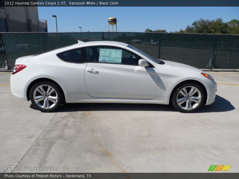  2012 Genesis Coupe 2.0T Karussell White