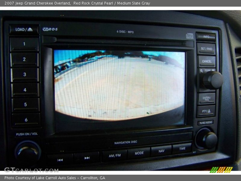 Red Rock Crystal Pearl / Medium Slate Gray 2007 Jeep Grand Cherokee Overland