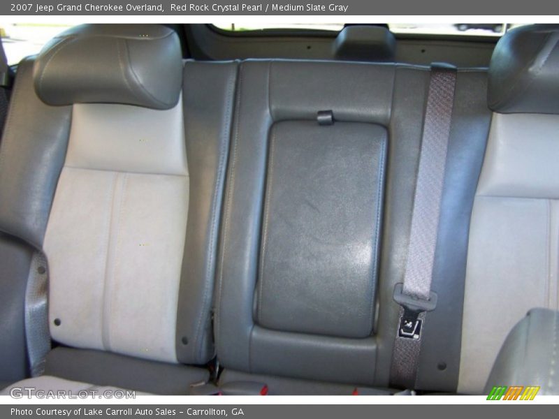 Red Rock Crystal Pearl / Medium Slate Gray 2007 Jeep Grand Cherokee Overland