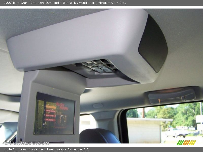 Red Rock Crystal Pearl / Medium Slate Gray 2007 Jeep Grand Cherokee Overland