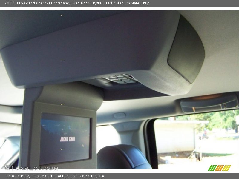 Red Rock Crystal Pearl / Medium Slate Gray 2007 Jeep Grand Cherokee Overland