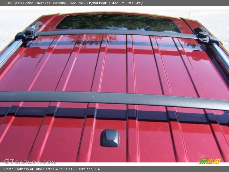 Red Rock Crystal Pearl / Medium Slate Gray 2007 Jeep Grand Cherokee Overland