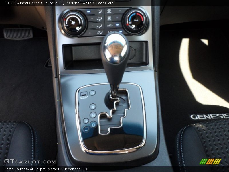  2012 Genesis Coupe 2.0T 5 Speed Shiftronic Automatic Shifter