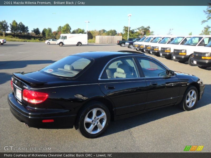 Brilliant Black / Gray 2001 Mazda Millenia Premium