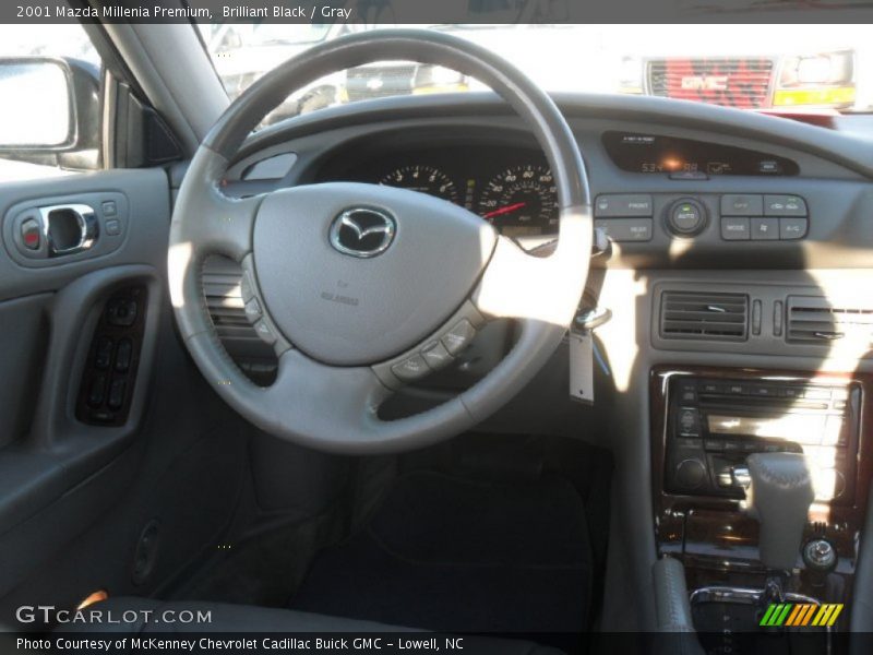 Brilliant Black / Gray 2001 Mazda Millenia Premium