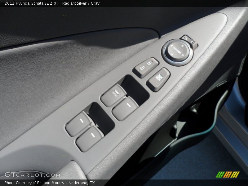 Radiant Silver / Gray 2012 Hyundai Sonata SE 2.0T