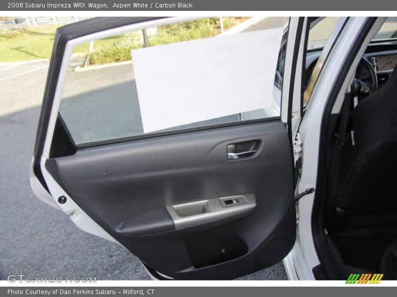 Door Panel of 2008 Impreza WRX Wagon