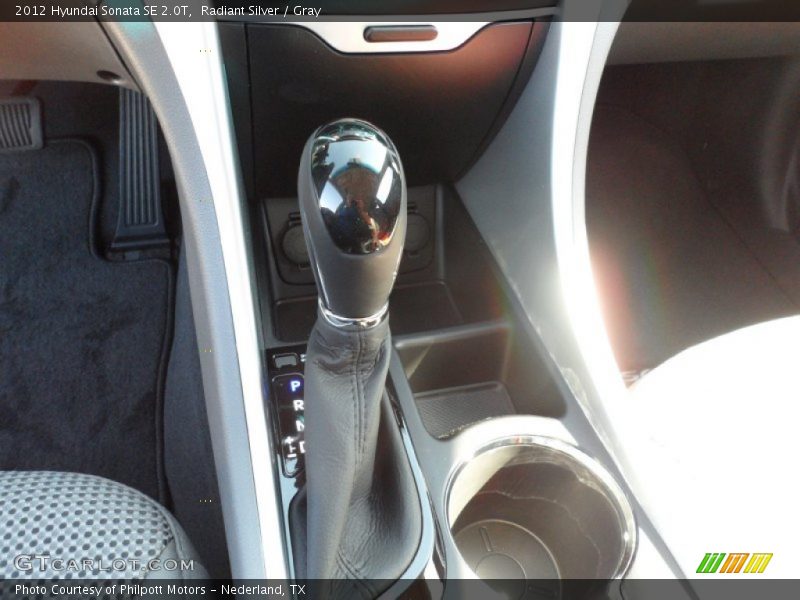  2012 Sonata SE 2.0T 6 Speed Shiftronic Automatic Shifter