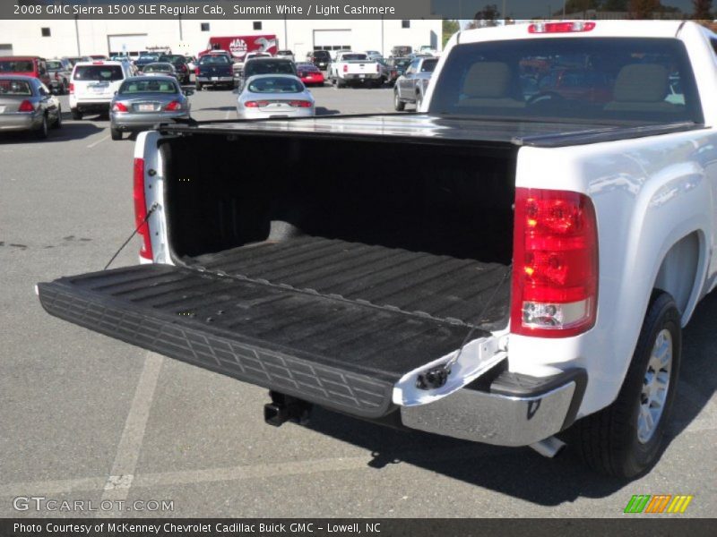 Summit White / Light Cashmere 2008 GMC Sierra 1500 SLE Regular Cab