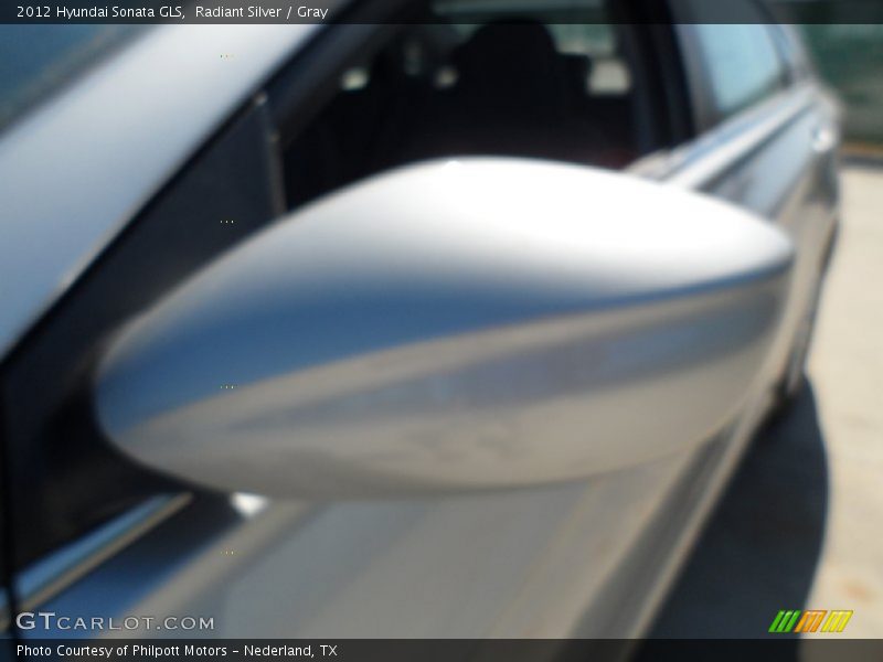 Radiant Silver / Gray 2012 Hyundai Sonata GLS
