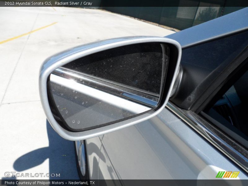 Radiant Silver / Gray 2012 Hyundai Sonata GLS