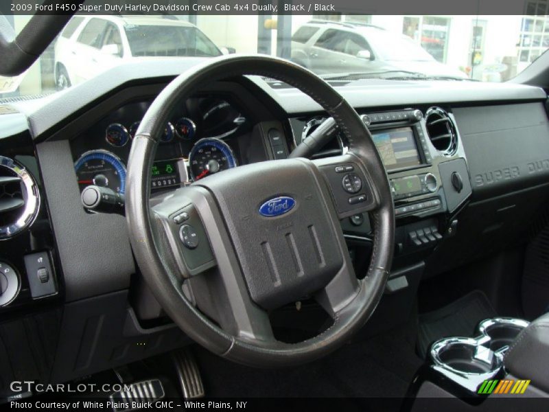 Dashboard of 2009 F450 Super Duty Harley Davidson Crew Cab 4x4 Dually