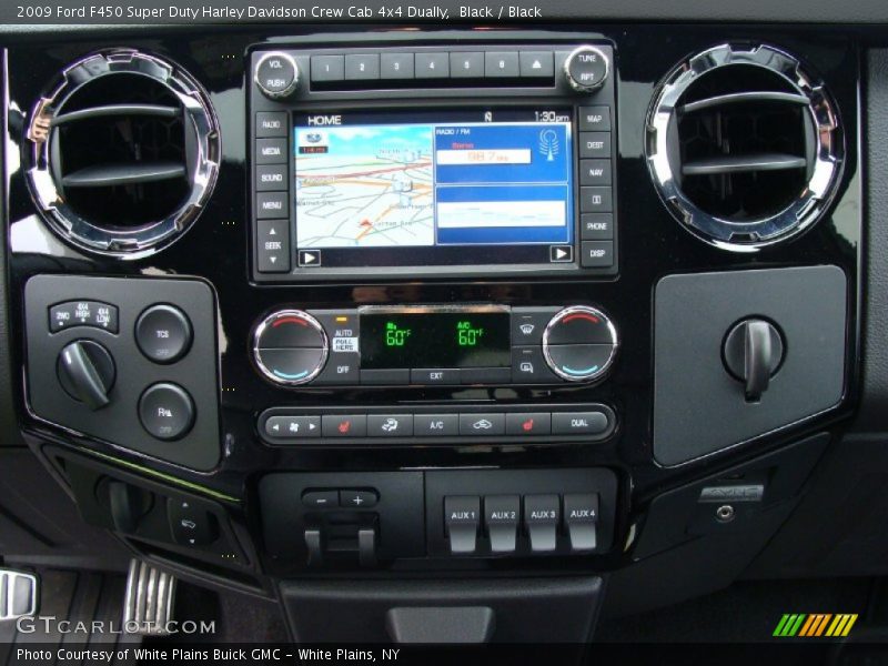 Controls of 2009 F450 Super Duty Harley Davidson Crew Cab 4x4 Dually