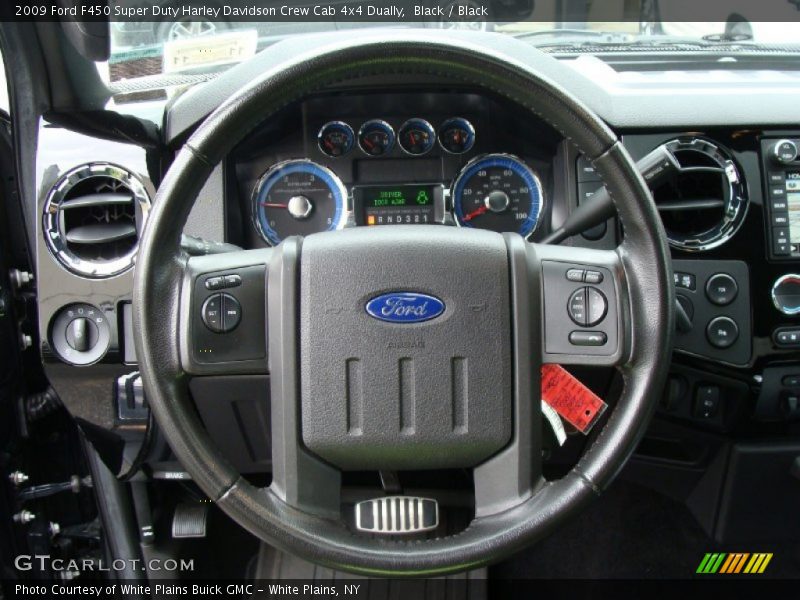 2009 F450 Super Duty Harley Davidson Crew Cab 4x4 Dually Steering Wheel