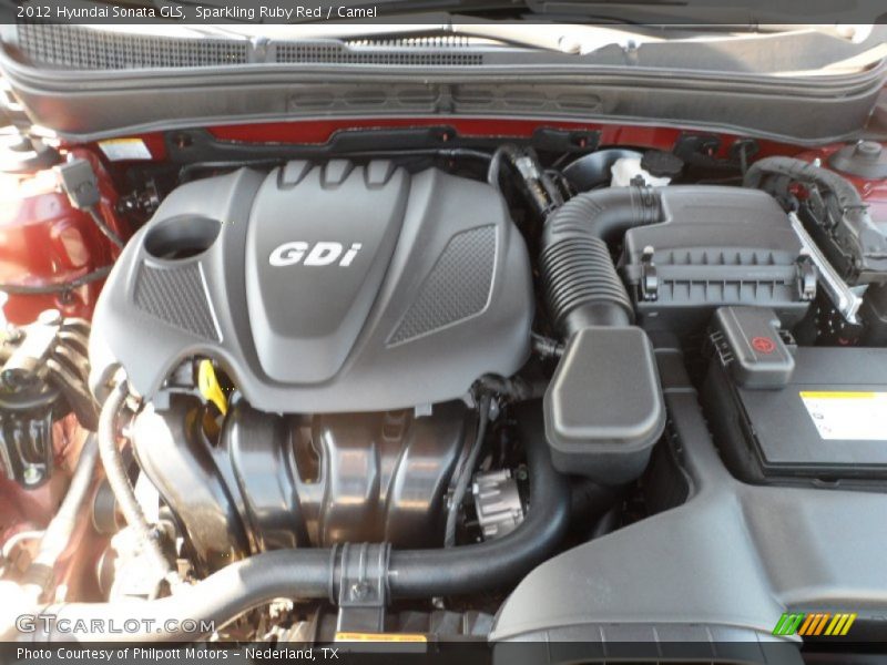  2012 Sonata GLS Engine - 2.4 Liter GDI DOHC 16-Valve D-CVVT 4 Cylinder