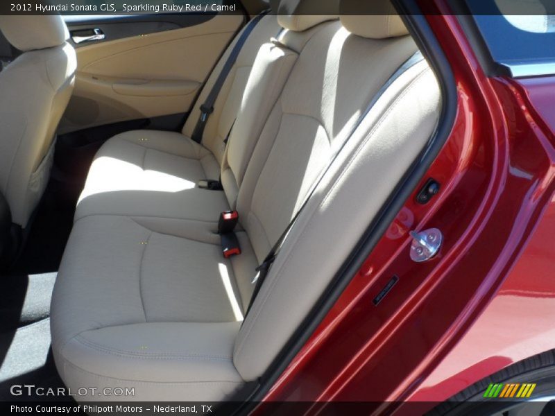  2012 Sonata GLS Camel Interior