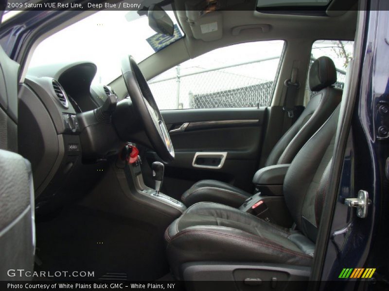  2009 VUE Red Line Ebony Interior