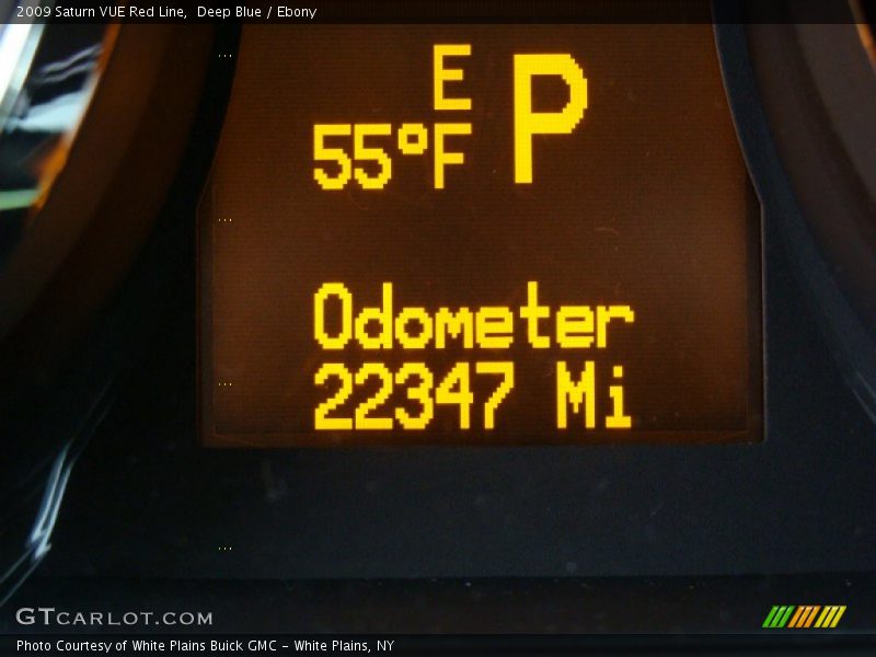 Deep Blue / Ebony 2009 Saturn VUE Red Line