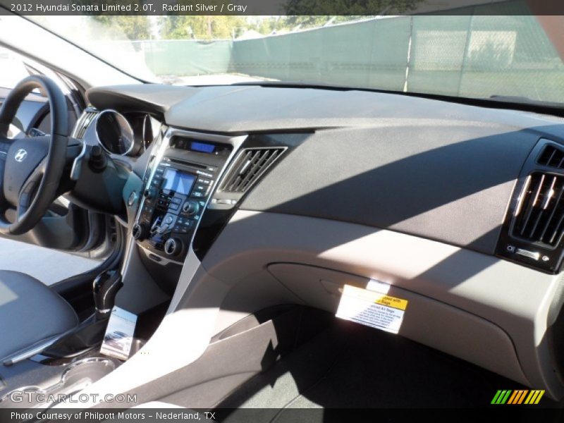 Radiant Silver / Gray 2012 Hyundai Sonata Limited 2.0T