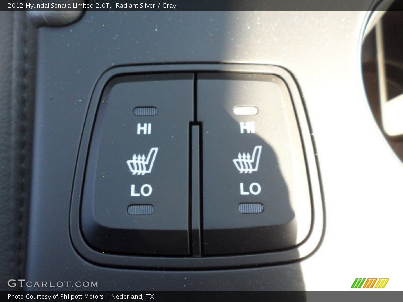 Radiant Silver / Gray 2012 Hyundai Sonata Limited 2.0T