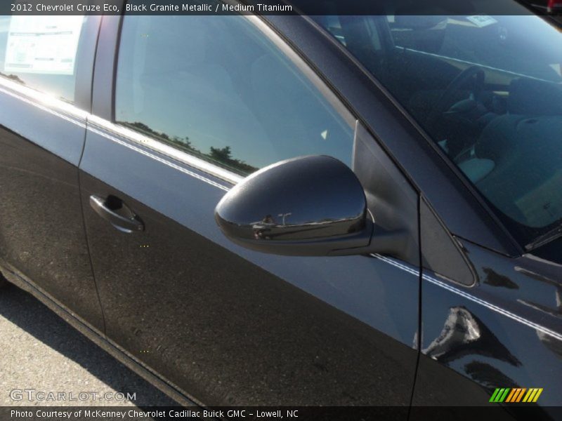 Black Granite Metallic / Medium Titanium 2012 Chevrolet Cruze Eco