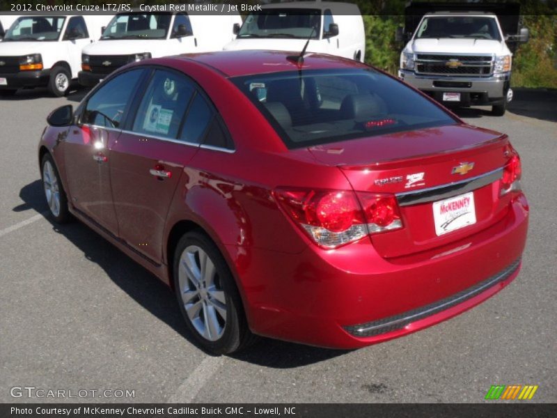 Crystal Red Metallic / Jet Black 2012 Chevrolet Cruze LTZ/RS