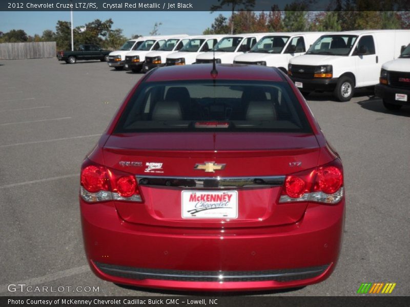 Crystal Red Metallic / Jet Black 2012 Chevrolet Cruze LTZ/RS