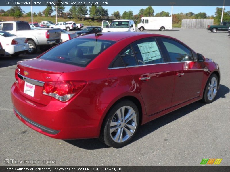 Crystal Red Metallic / Jet Black 2012 Chevrolet Cruze LTZ/RS