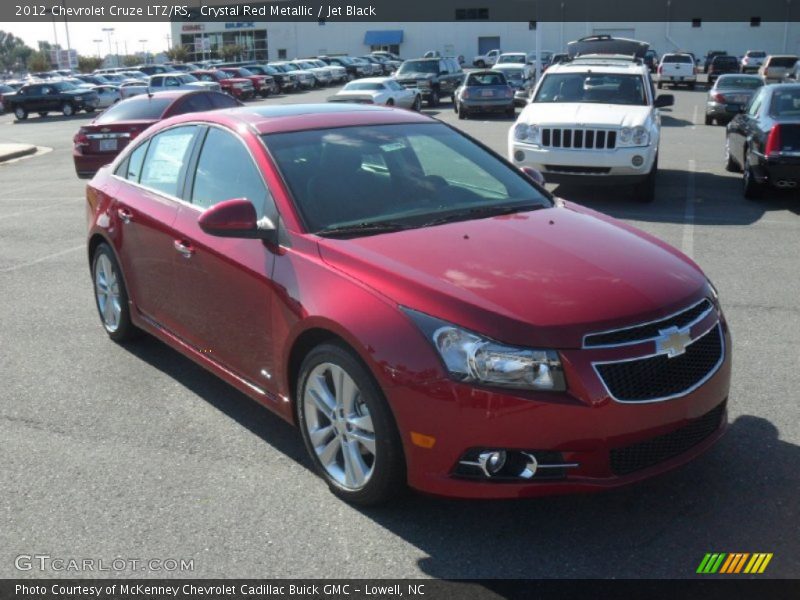 Crystal Red Metallic / Jet Black 2012 Chevrolet Cruze LTZ/RS