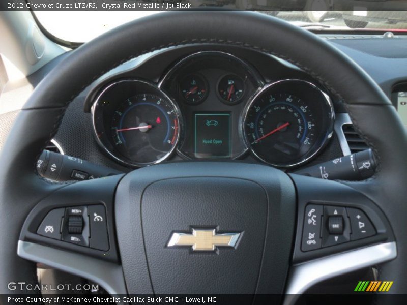 Crystal Red Metallic / Jet Black 2012 Chevrolet Cruze LTZ/RS
