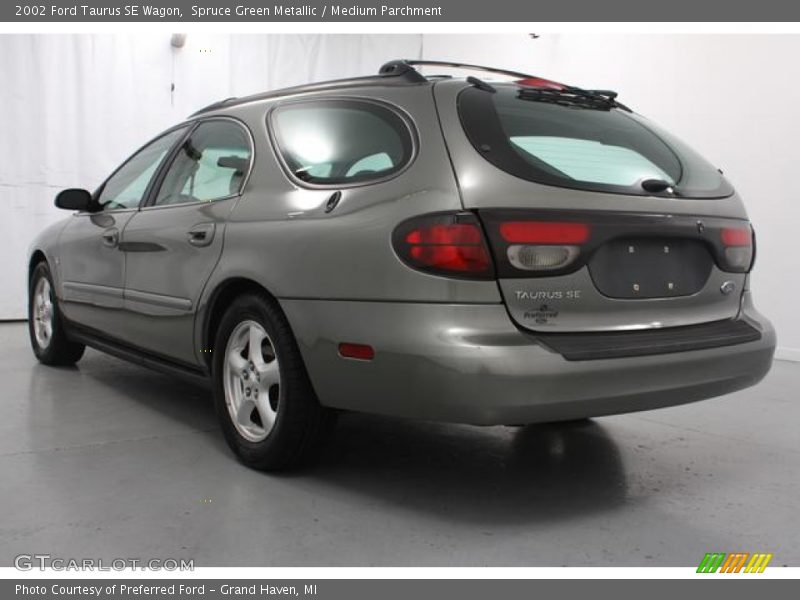  2002 Taurus SE Wagon Spruce Green Metallic