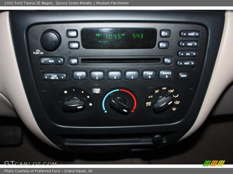 Audio System of 2002 Taurus SE Wagon