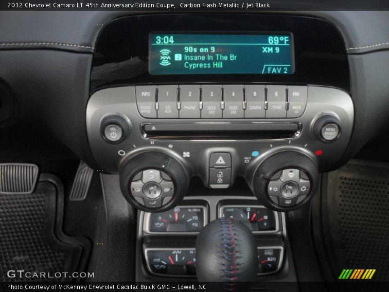 Controls of 2012 Camaro LT 45th Anniversary Edition Coupe